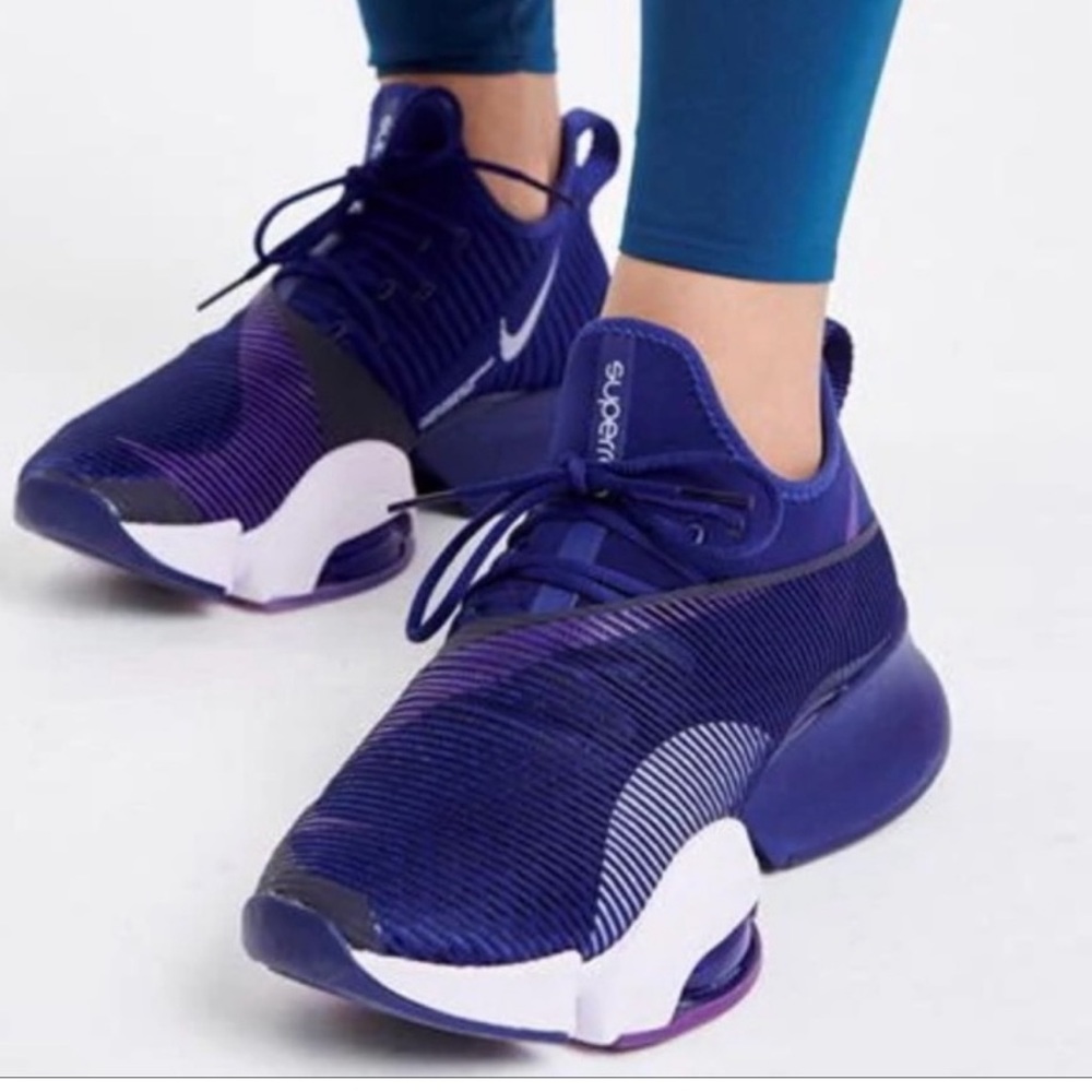 NWOT Nike Air Zoom SuperRep Regency Purple Training Shoes US Women Size 7.5
